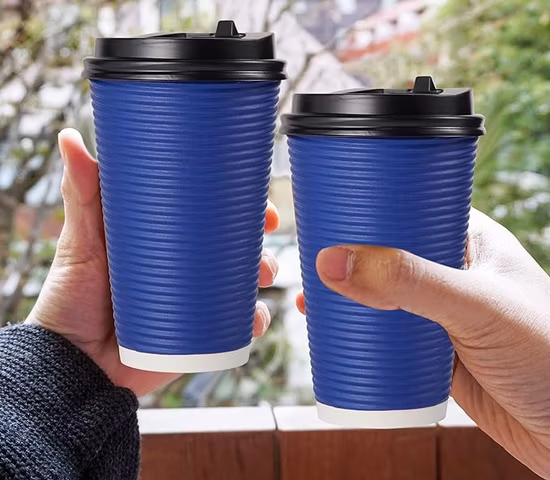 Производитель Поставщик Кофе Одноразовые Чай Крафт-бумажные стаканчики